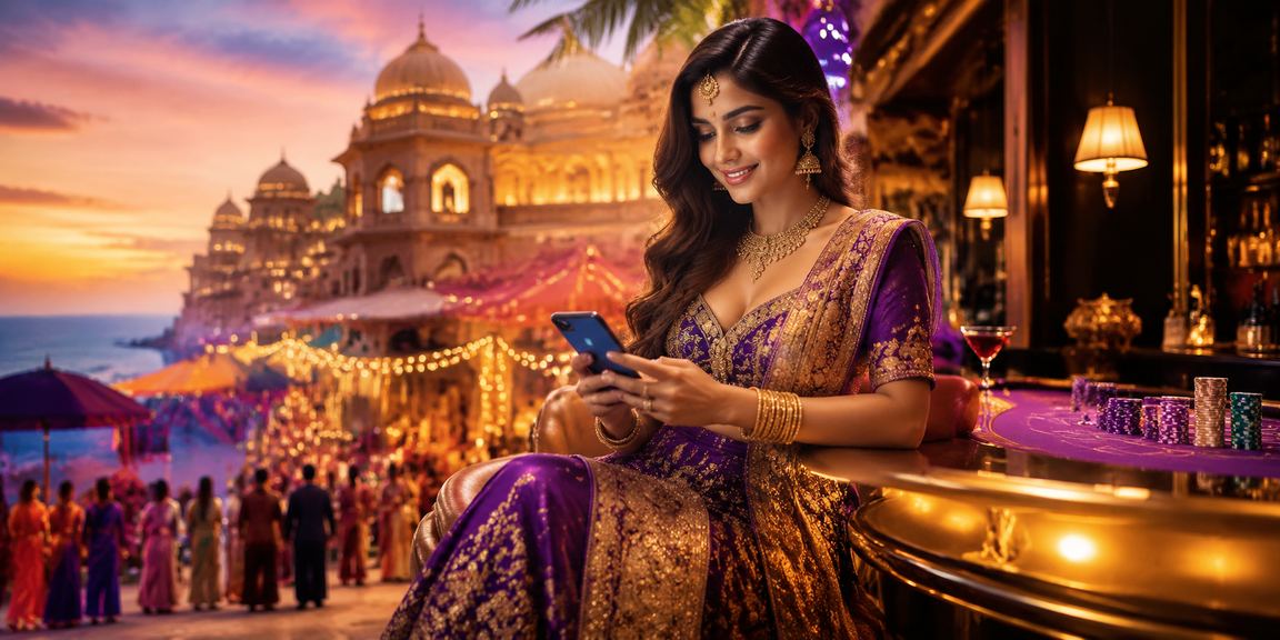 User holding smartphone with betting app